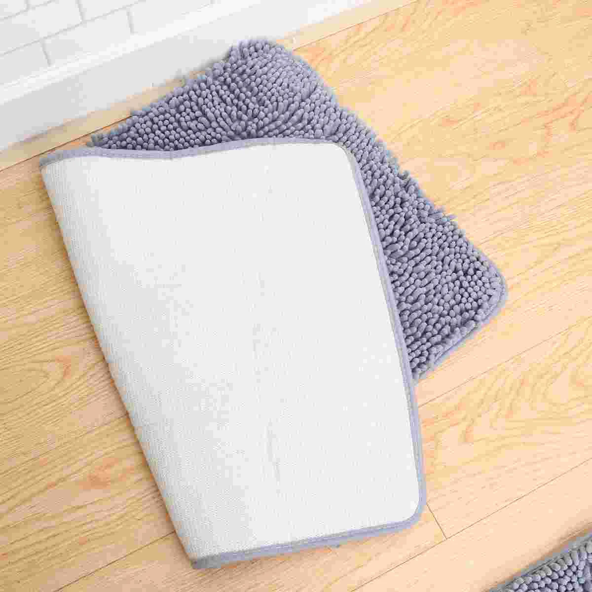 2pcs שירותים שטיחים U - צורה מתאר מחצלת שירותים חדרים ללא שטיחים מחצלות על הרצפה אמבטיה מקלחת שירותים 50x60cm, 50x80cm - 0