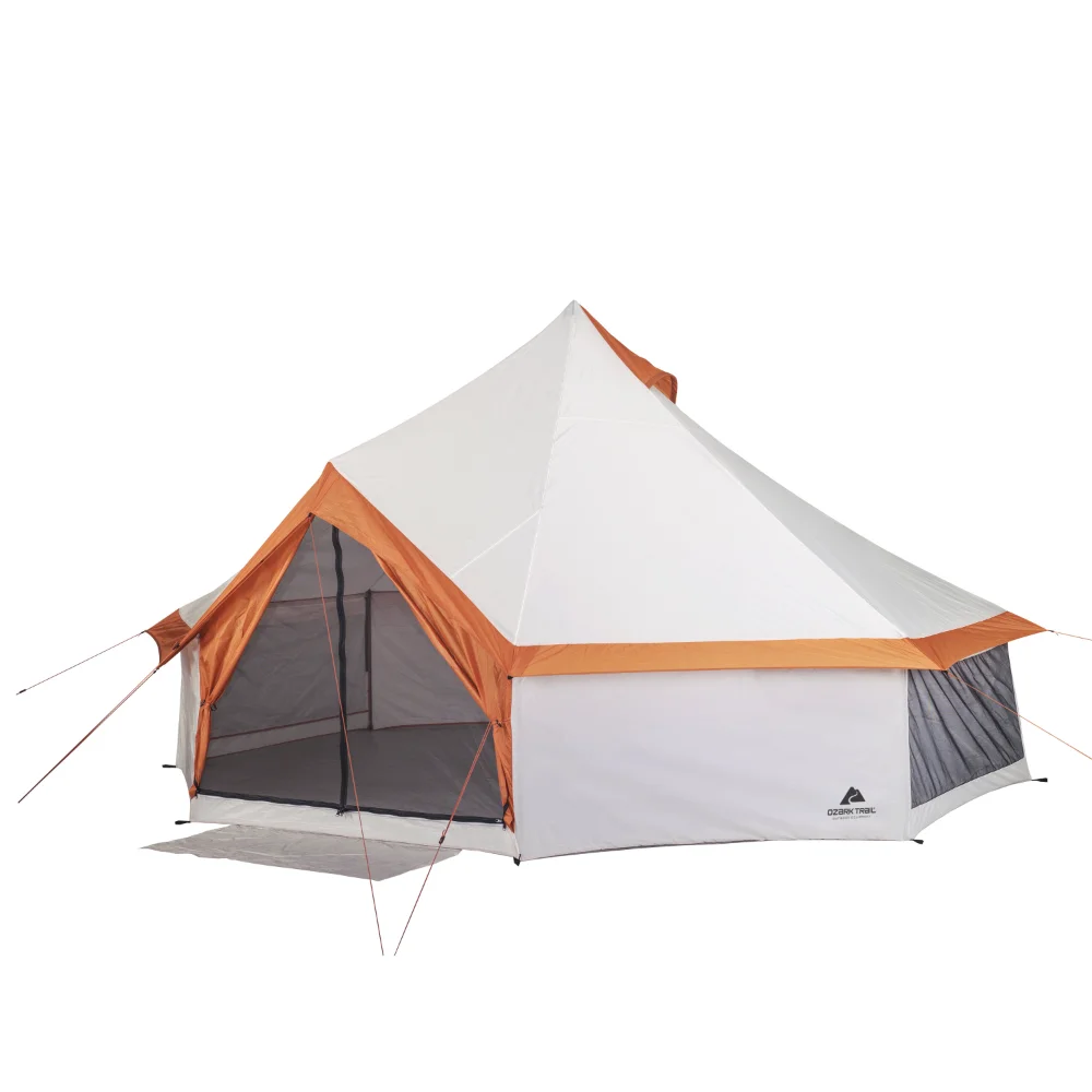 Ozark שביל 8 משפחה אדם אוהל אוהל אוהל קמפינג אוהלי קמפינג תחת כיפת השמיים האולטרה אוהל אותנו(מקור) - 0