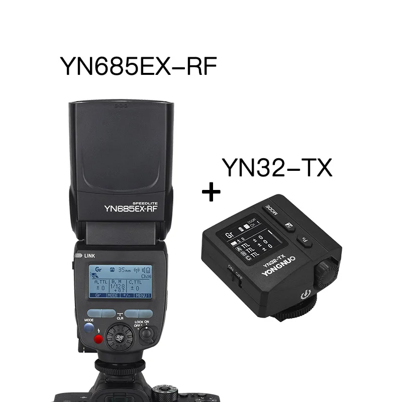 Yongnuo YN685EX-RF מצלמה פלאש TTL Speedlite עם פלאש משדר עבור Sony - 0