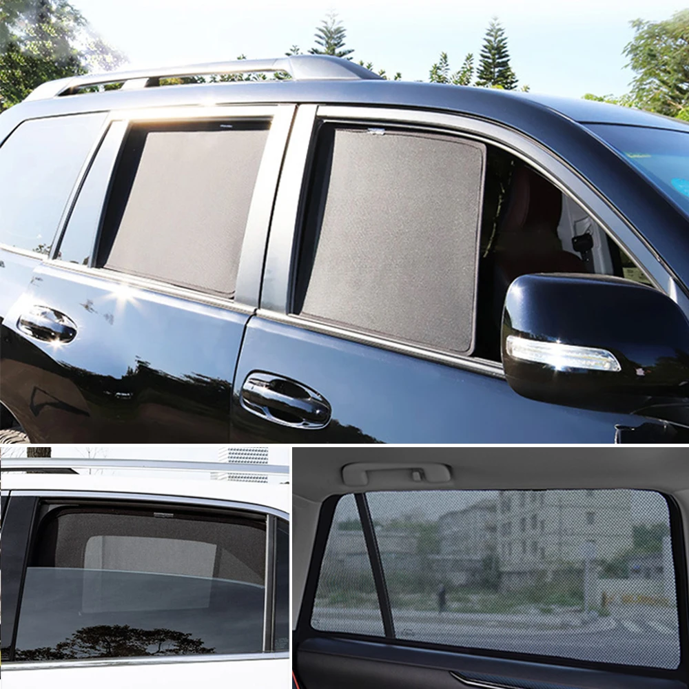 על ניסן אלף Livina L10 2007-2019 רכב מגנטי שמשיה השמשה הקדמית מסגרת וילון צד אחורי חלון שמש צל המגן - 0