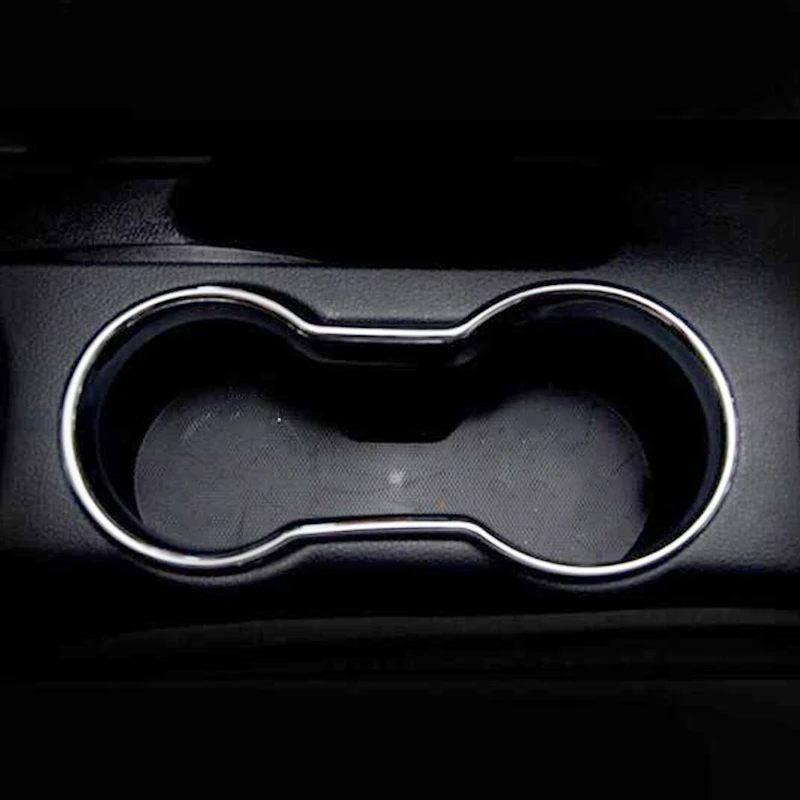 איכות גבוהה עבור שברולט טראקס 2014 2015 2016 חלקי הפנים המכונית מים כוס כיסוי הגנת לקצץ מעצב מדבקה - 0