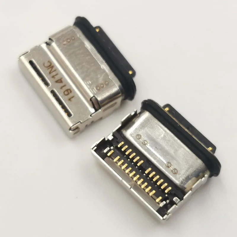 2Pcs מטען USB טעינת Dock יציאת מחבר מסוג ג ' ק פנה שקע תקע עבור AGM A9 מאן H1 - 0