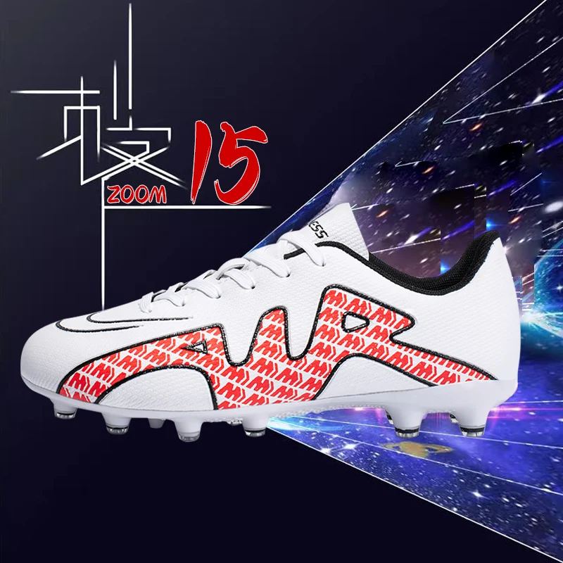 סיטונאי Neymar אוויר/ Futsal כדורגל איכות נעלי נעלי כדורגל Ourdoor סוליות אימונים נעלי ספורט TFAG יוניסקס - 0