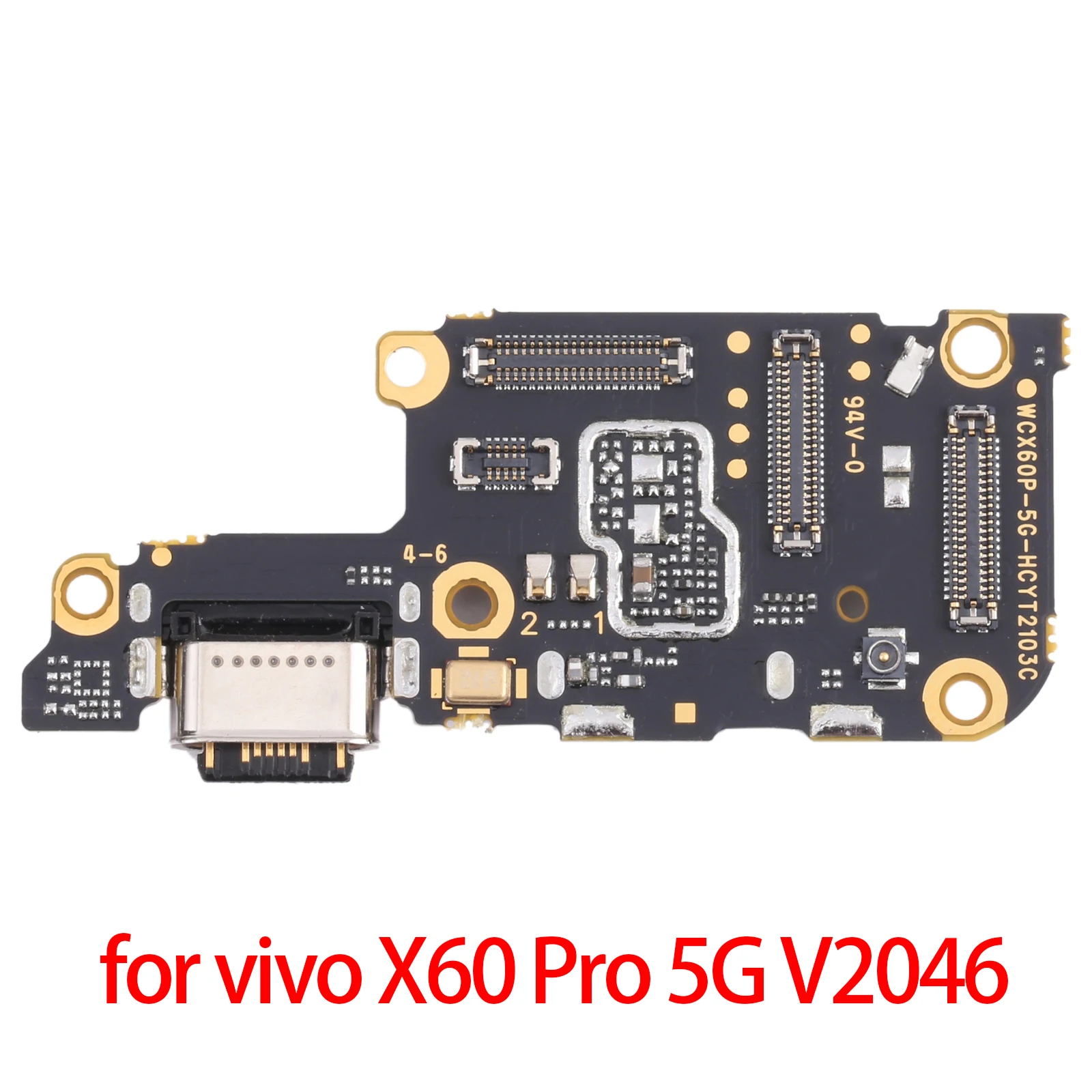 עבור vivo X60 Pro 5G V2046 USB לטעינה יציאת לוח vivo X60 Pro 5G V2046 - 0