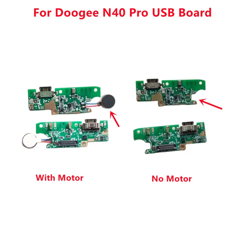 מקורי לdoogee N40 Pro USB לוח עם מנוע החלפת חלקים מחבר לוח הטלפון יציאת טעינה אביזרים - 0