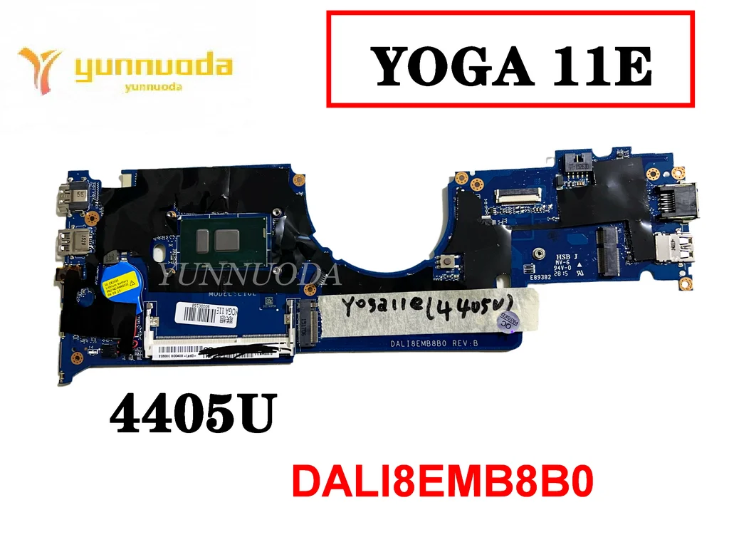 מקורי Lenovo Thinkpad YOGA 11E מחשב נייד לוח אם 4405U DALI8EMB8B0 נבדק טוב משלוח חינם - 0