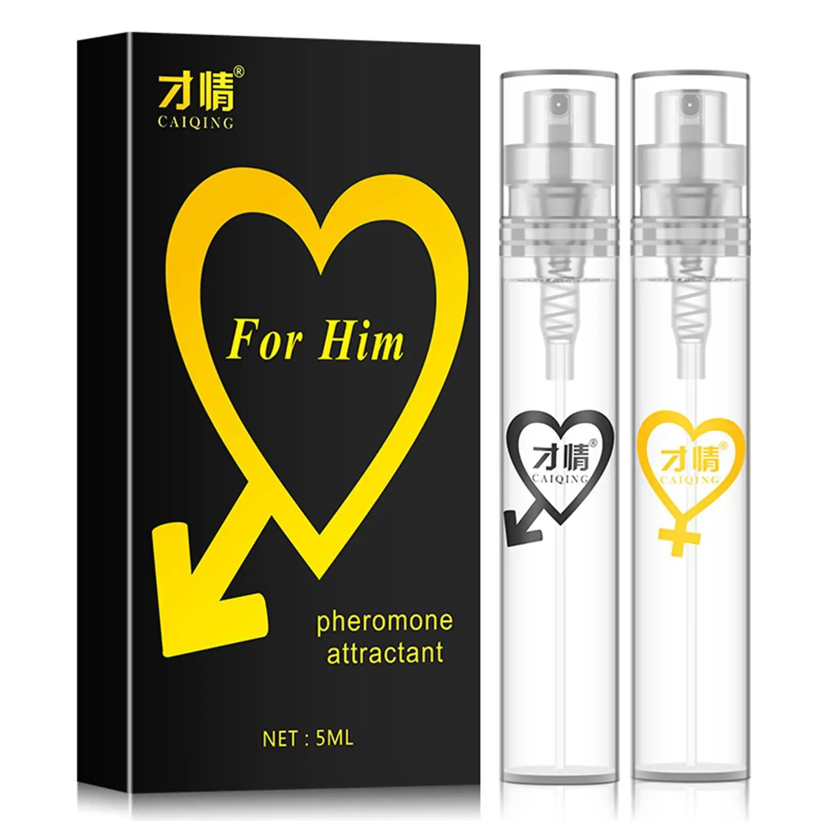בושם פרומון עבור נשים גברים Parfum זוג מפלרטט Attractant סקסי בשמים לאורך זמן ניחוח הגוף ריח ספריי Dropship - 0