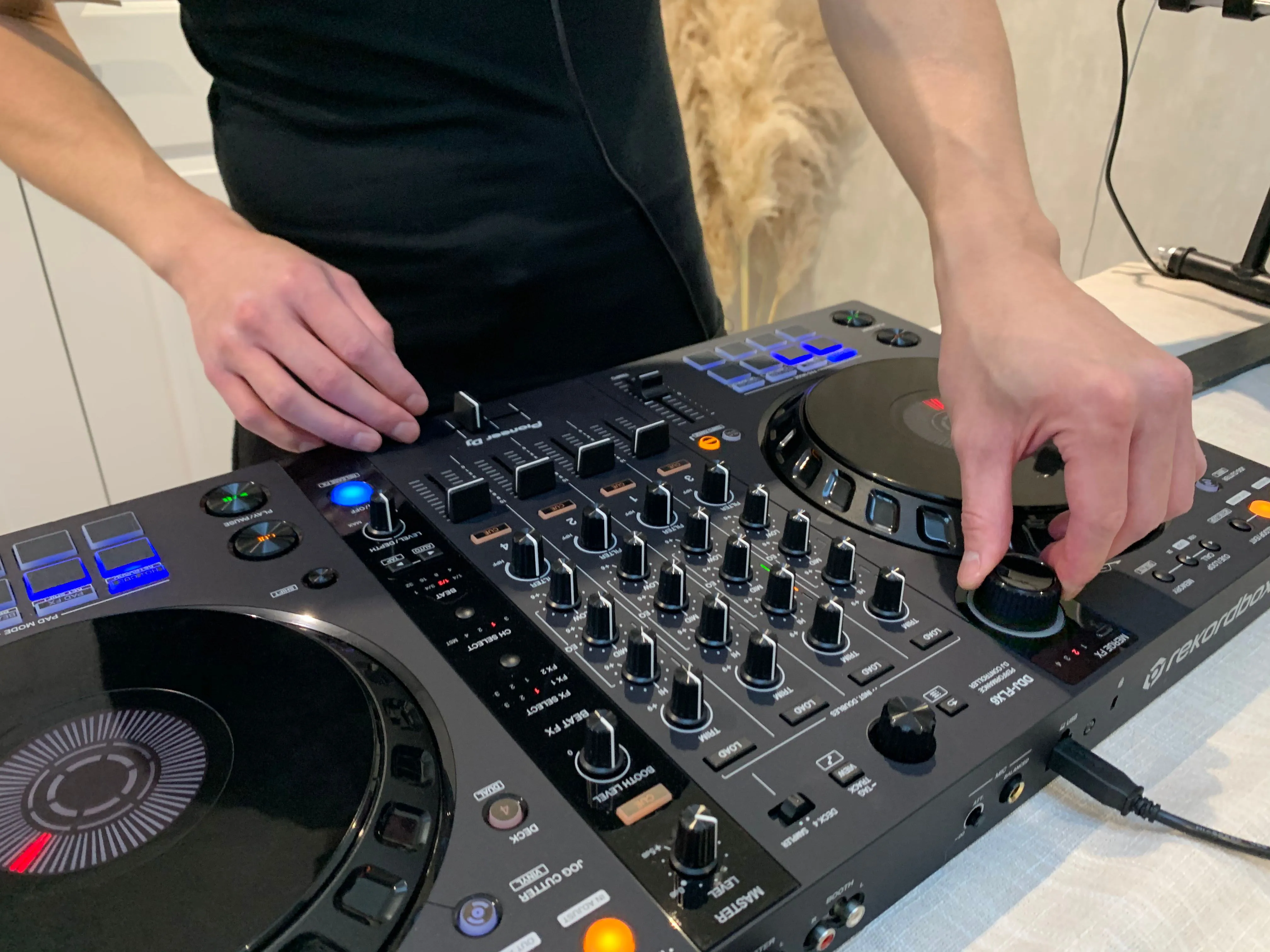 מכירות הקיץ הנחה על 2022 פיוניר DJ DDJ-FLX6 4-סיפון Rekordbox ו Serato DJ Controller - 0