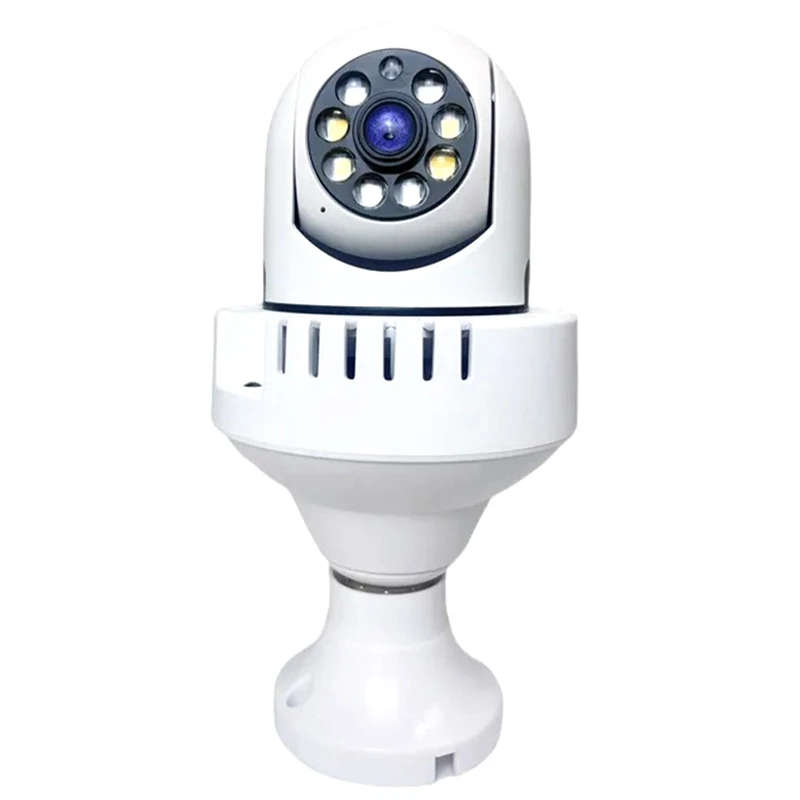 הקמעונאי 2MP הנורה ניטור גלאי עשן, מצלמה לראיית לילה מלא צבע רשת צג HD אבטחה מקורה צג המצלמה. - 0