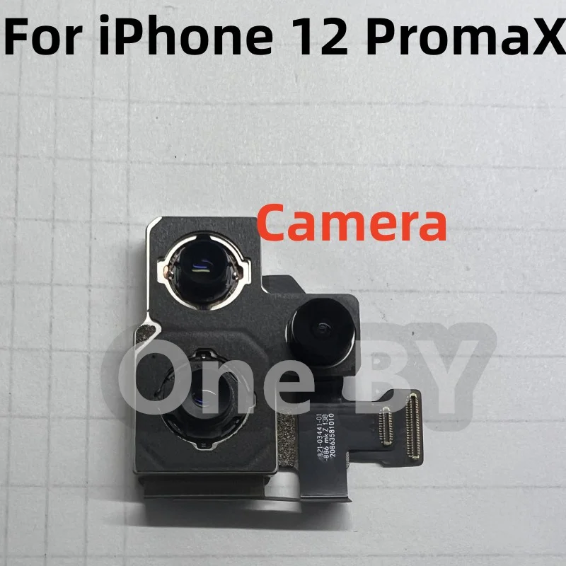 עבור IPhone 12 ProMax המקורי באיכות גבוהה מצלמה אחורית, טלפון סלולרי אביזרים，1 יחידה - 0