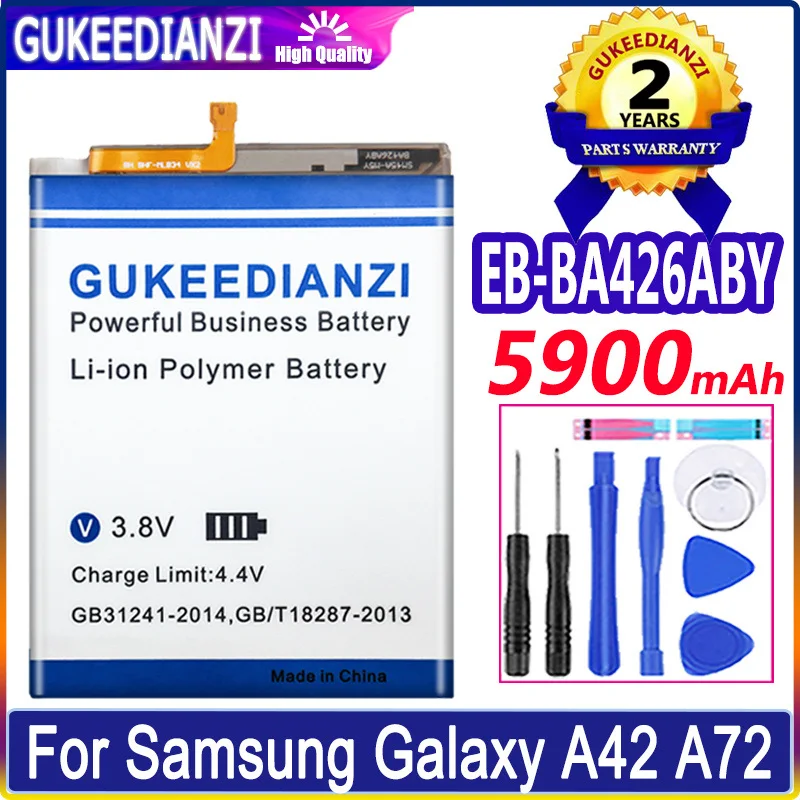 EB-BA426ABY מותג טלפון סוללה עבור סמסונג גלקסי A42 A72 A32 A426 5900mAh קיבולת גבוהה סוללה Li-polym Bateria - 0