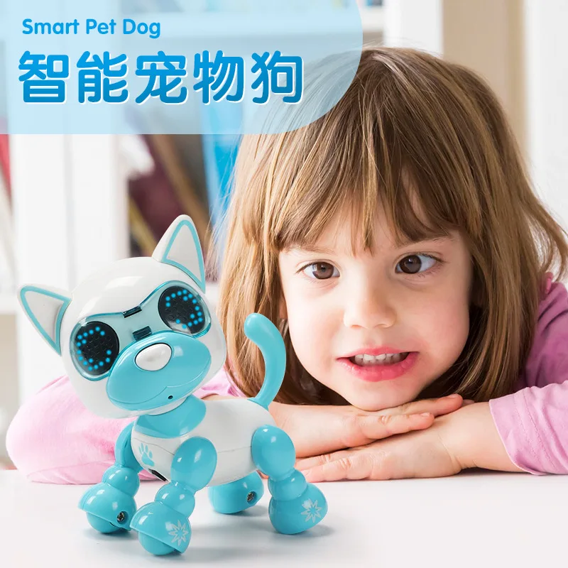 Electronique Enfant פעלולים כלבלב לילדים צעצועים אלקטרוניים חיות מחמד צעצוע מתנות מתנת חג המולד צעצועים לילדים, צעצועים חשמליים Emo רובוטים הכלב - 1