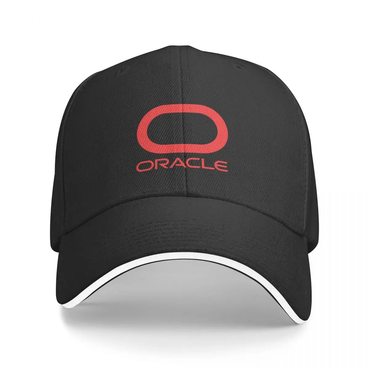 כובע בייסבול עבור גברים, נשים, אדום גדול Oracle לוגו כובע כובע מותג יוקרה חורף כובע לנשים גברים - 1