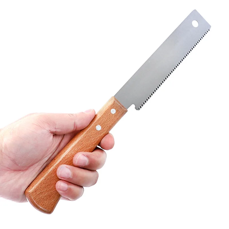 יפנית קטנה היד ראה קמפינג עבור חיתוך עץ חיתוך נייד גיזום עץ המסוק סכינים כלי נגרות - 1