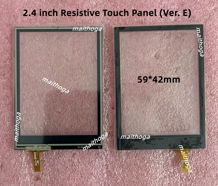 2.4 אינץ 'LCD TFT Resistive לוח מגע 41*60 מ
