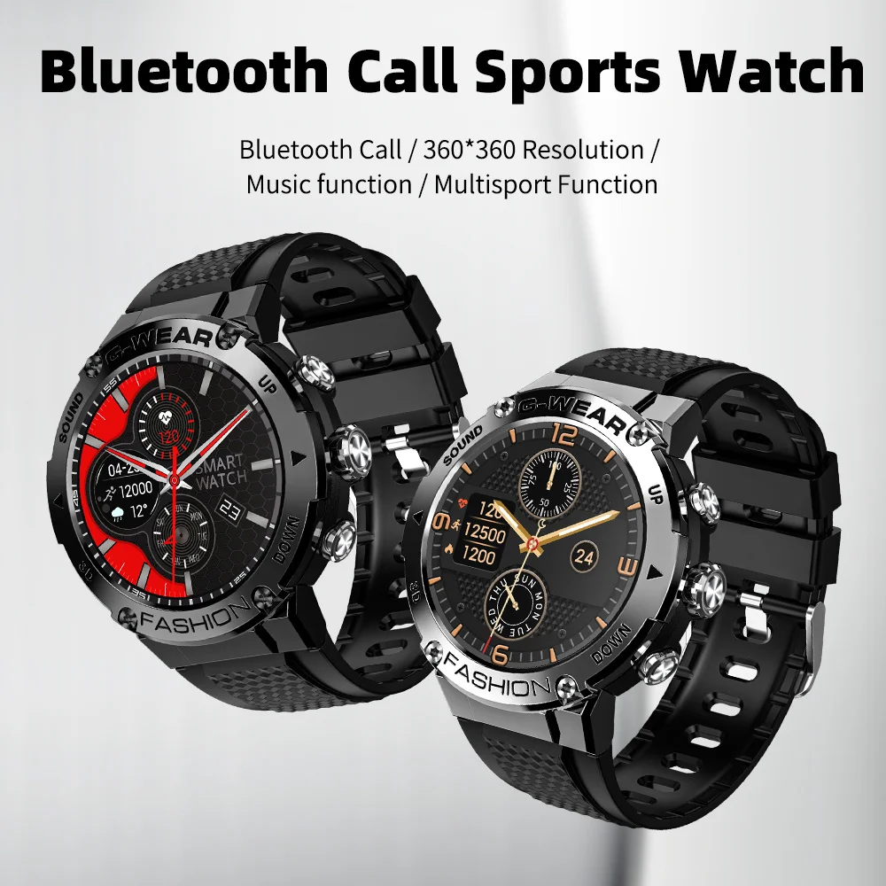 חדש 2023 ספורט שעון חכם מלא מסך המגע Bluetooth שיחות Smartwatch גברים כושר גשש קצב לב צג הטלפון את השכל - 1
