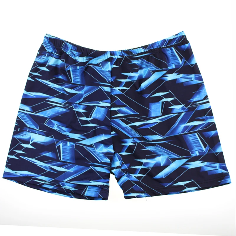 כחול 3D שטח סקסי גברים זכר רחצה שחייה ספורט לשחות בבריכה חליפת בגדי ים בוקסר החוף בגד ים ביקיני בגדי ים Beachwear - 1