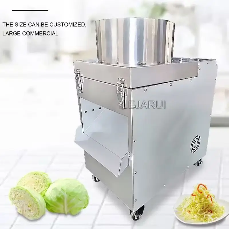 אוטומטי חסה מכונת גריסה/כרוב קאטר שרדר מכונה/ירקות מגרסה עבור סלט ירוק - 1