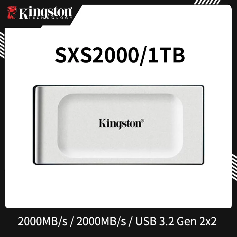 קינגסטון XS2000 500GB 1TB 2TB 4TB SSD נייד USB 3.2 ביצועים גבוהים חיצוני כונן הזיכרון המוצק 2x2 עבור מחשב נייד מחשב לוח נייד - 1