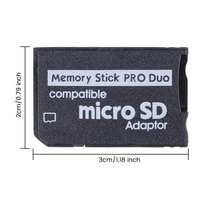 Memory Stick Pro Duo מיני MicroSD TF MS מתאם SD, SDHC Card Reader עבור Sony & PSP סדרה - 1
