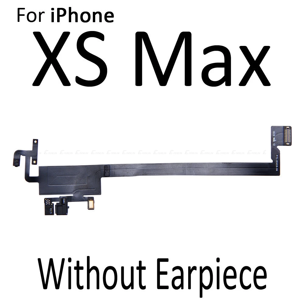 קירבה חיישן אור צליל Sarpiece אוזניות רמקול להגמיש כבלים סרט עבור iPhone X XR XS 11 Pro מקס חלקי חילוף - 1