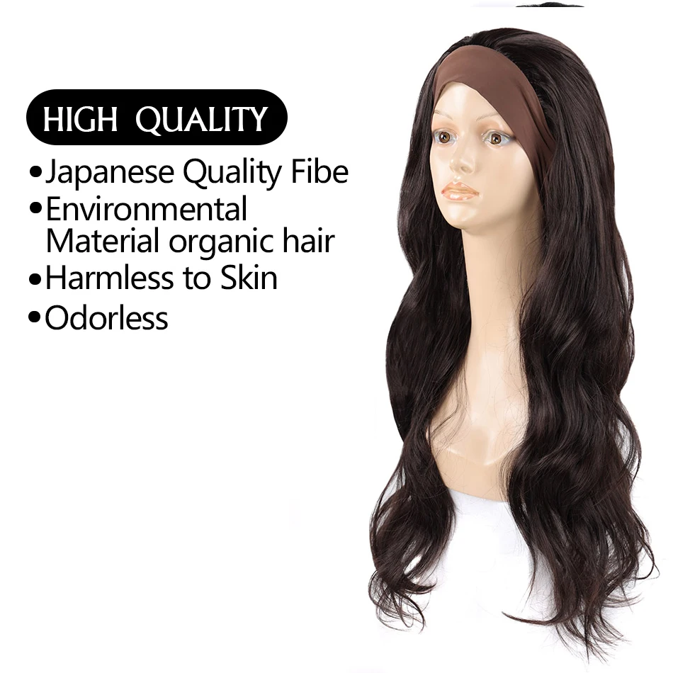 קרח לשיער פאה לנשים פאות ארוכות פאות שיער סינטטי אורגני עמיד בפני חום 28Inch Ombre אפרו אמריקאי שיער - 1