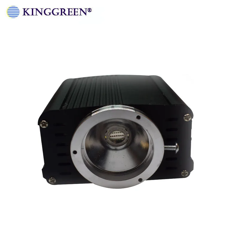 1X סופר בהירות 30W RGB LED סיבים אופטיים מנוע RF שליטה על כל כבל סיב אופטי תאורת תקרה משלוח חינם - 1