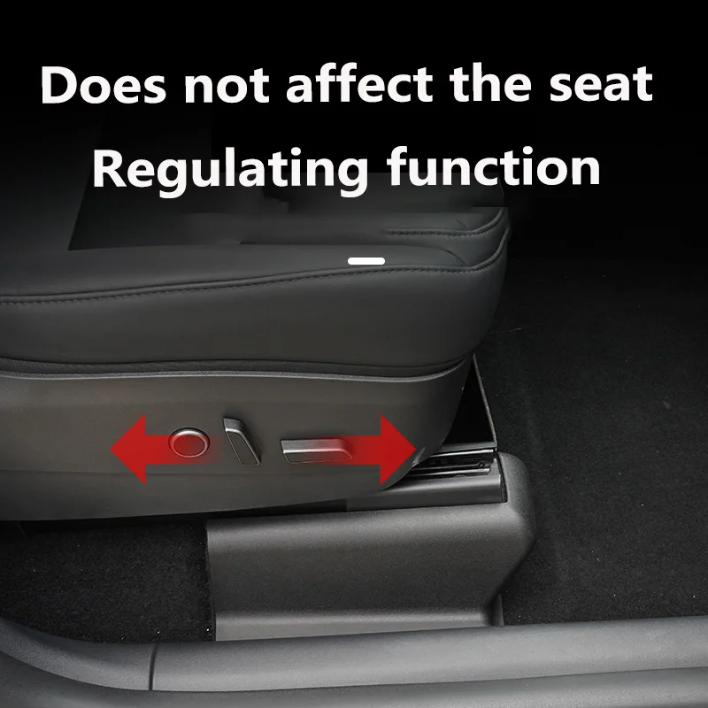 עבור טסלה מודל Y מושב תחת תמיכה הגנה פינה הדלת אדני Anti-Scratch ללבוש עמידים הגנה המקורי ברכב זמש - 1