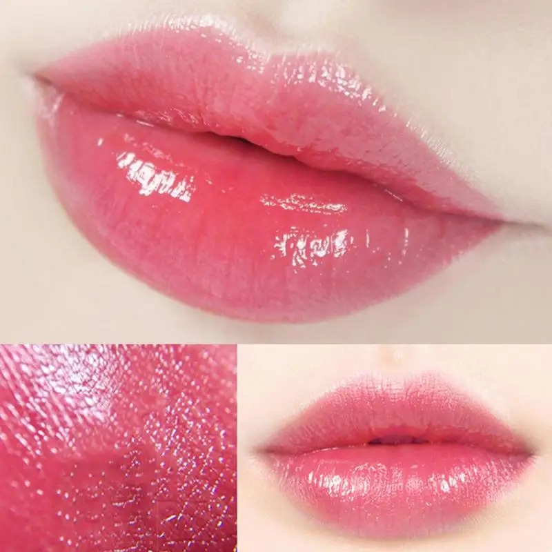 לחות אלוורה Verra שפתון טמפרטורת צבע משתנה שפתון נוזלי סומק מבריק קוריאנית, טיפול פנים איפור לנערות - 1