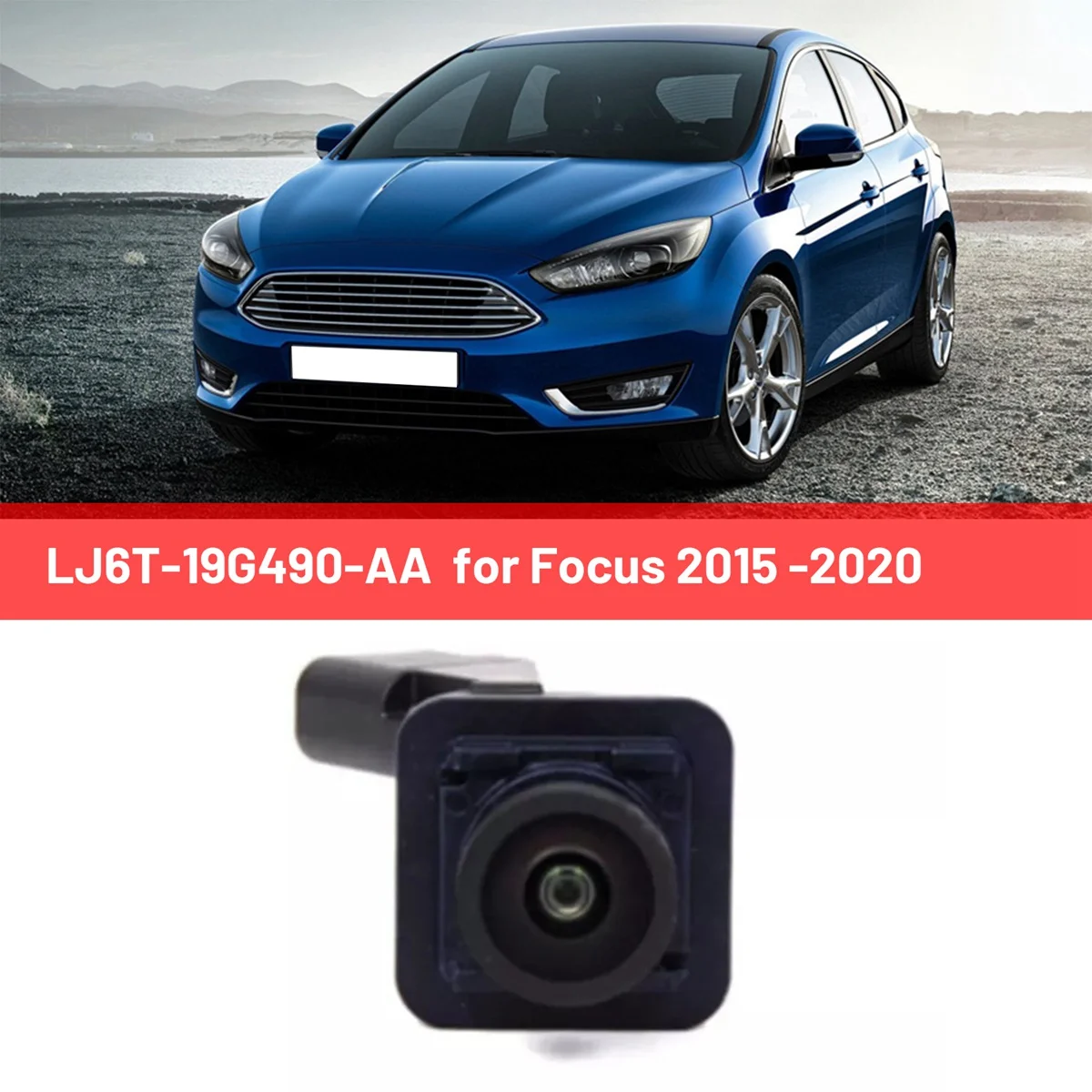 LJ6T-19G490-AA היפוך מצלמה חניה מצלמה לרכב על פוקוס 2015 -2020 - 1