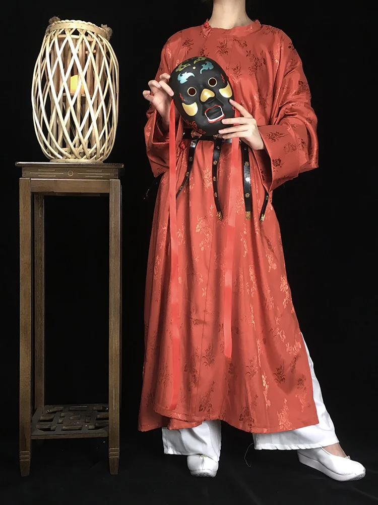 סיני מסורתי, מנדרינית שמלות Hanfu החלוק ווינג-צ ' ון קונג פו מדים מוצק שלב Crosstalk ביצועים תחפושת סינית טאנג - 1