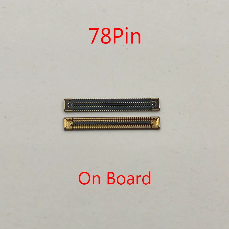 10PCS 78Pin מטען USB יציאת טעינה FPC מחבר עבור Samsung Galaxy A72 A725 A725F/DS SM-A725F A82 A826 A826B - 1