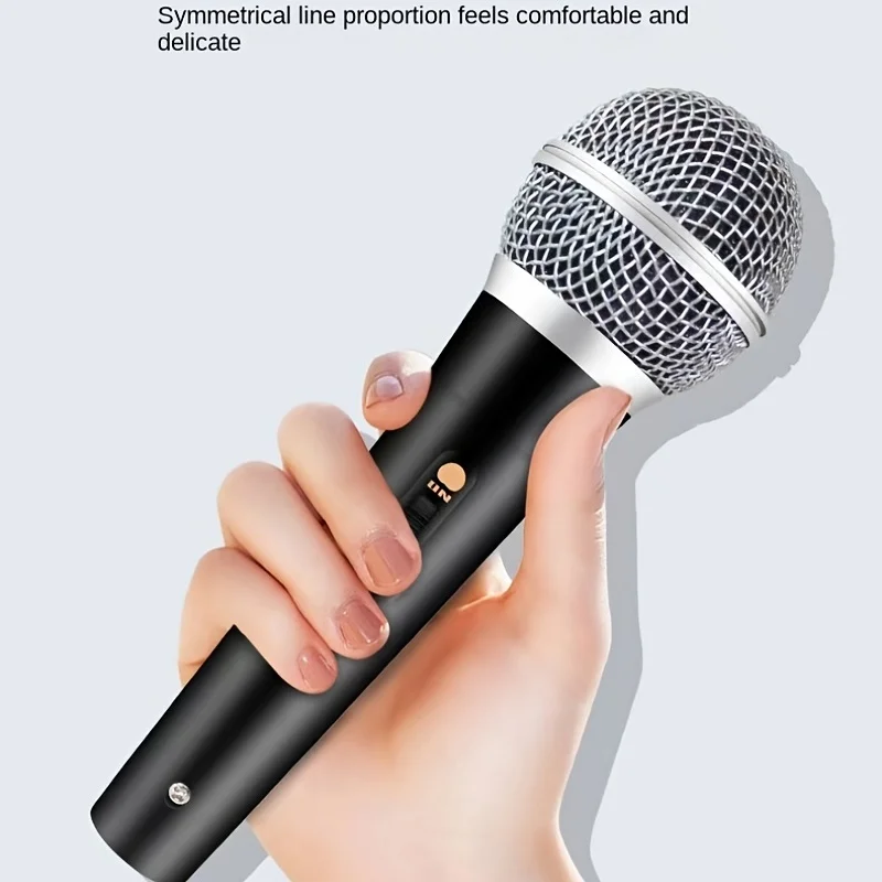רב-תכליתי מיקרופון דינמי טרולי אודיו קריוקי לשיר ביצועים קווית כף יד מיקרופון קריוקי מיקרופון מיקרופון - 1