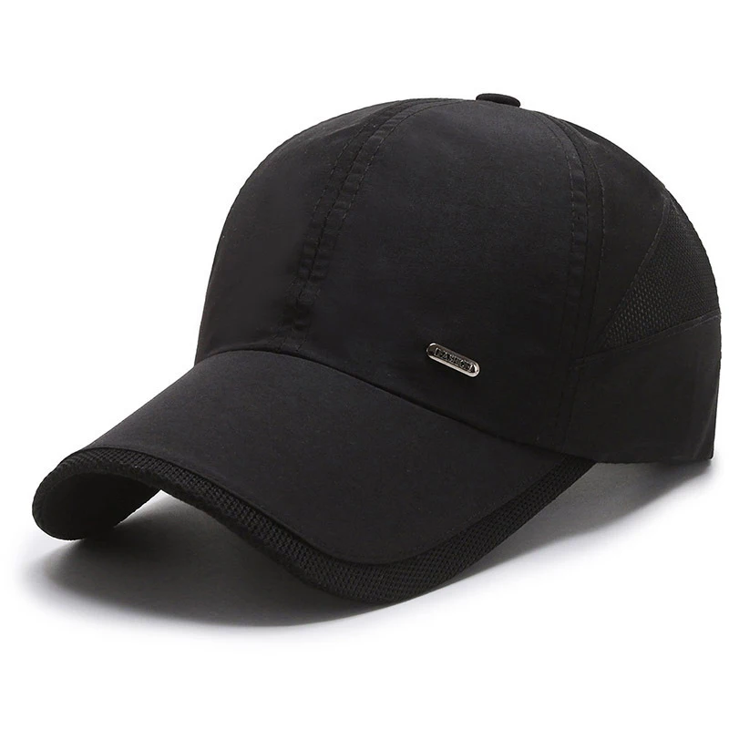 היפ הופ כובעי מצחייה כובע בייסבול הקיץ מקרית מוצק צבע השמש כובעי נשים, גברים, ספורט, כובעים, קרם הגנה שוליים רחבים, כובעים topi besbol - 1