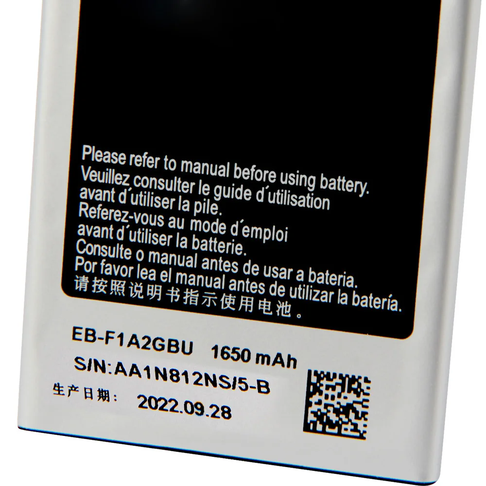 חדש החלפת הסוללה EB-F1A2GBU עבור Samsung I9103 I9100 I9050 I9108 I777 B9062 טלפון סוללה 1650mAh - 1