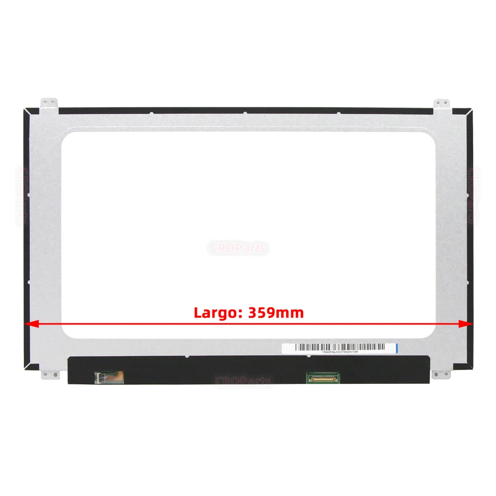 LCD פיקסלים 15.6 אינץ מחשב נייד מסך עבור מחשב נייד מדגם Inspiron 3582 מטריקס 1366*768 EDP 30 Pin מסך TN - 2