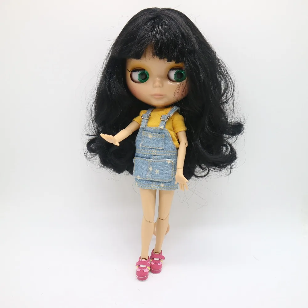 משותפת גוף הבובה עירום Blyth מפעל הבובות הבובה שיזוף עור מתאים DIY צעצוע לנערות 0215 - 2