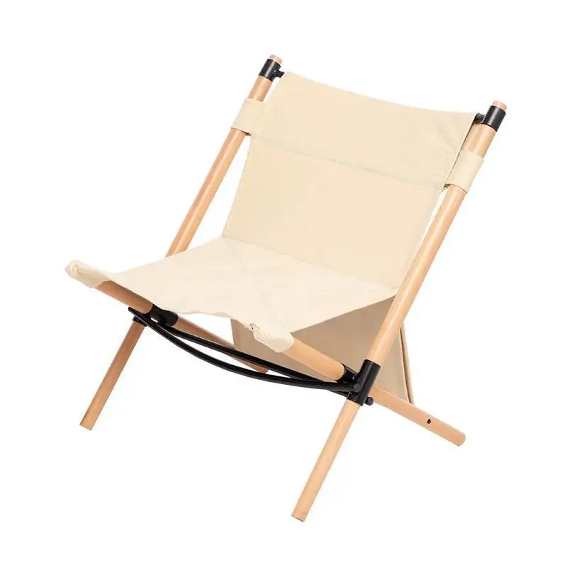 עץ מתקפל לכסא חיצוני נייד האולטרה מחנאות, דיג פיקניק תרמיל כסא נוח מעץ וכסאות חוף הליכה ברביקיו - 2