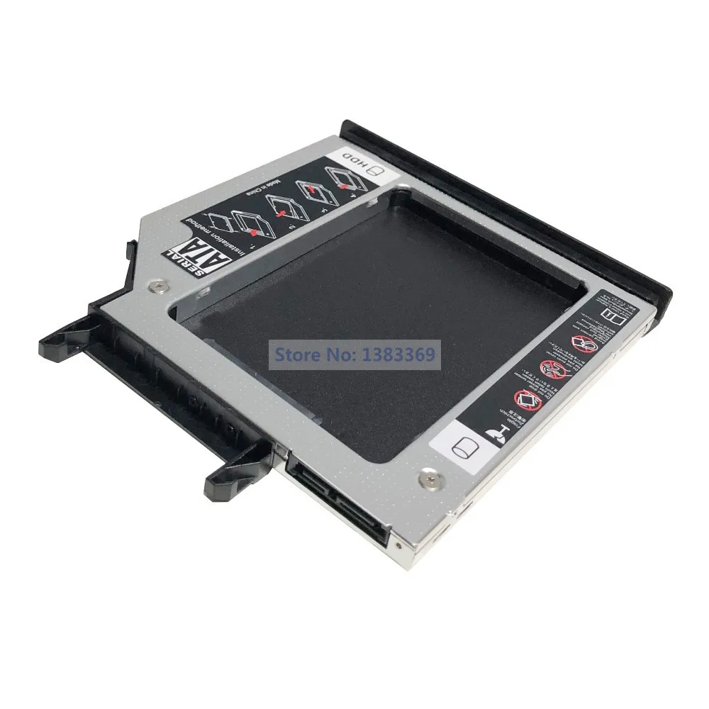 SATA 2 כונן קשיח SSD HDD מודול הקאדילק מתאם עבור Lenovo IdeaPad Y400 Y400N Y410N Y410P Y430P עם לוח והסוגר - 2