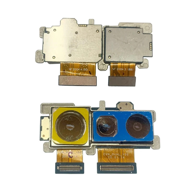 האחורי הראשי מצלמה קדמית להגמיש כבלים עבור Sony Xperia 5 II גדול בחזרה מצלמה קטנה להגמיש חלקי חילוף - 2