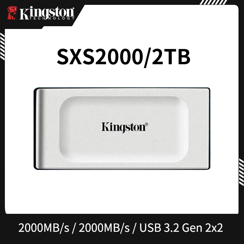 קינגסטון XS2000 500GB 1TB 2TB 4TB SSD נייד USB 3.2 ביצועים גבוהים חיצוני כונן הזיכרון המוצק 2x2 עבור מחשב נייד מחשב לוח נייד - 2