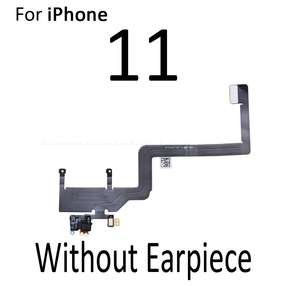 קירבה חיישן אור צליל Sarpiece אוזניות רמקול להגמיש כבלים סרט עבור iPhone X XR XS 11 Pro מקס חלקי חילוף - 2