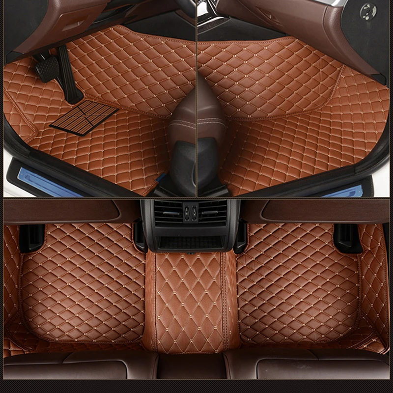מכונית אישית שטיח הרצפה על הונדה אודיסיאה 2003 שנים 6-7 מושבים 3 שורות פרטים בפנים בכושר של 100% עבור אביזרי רכב השטיח - 2