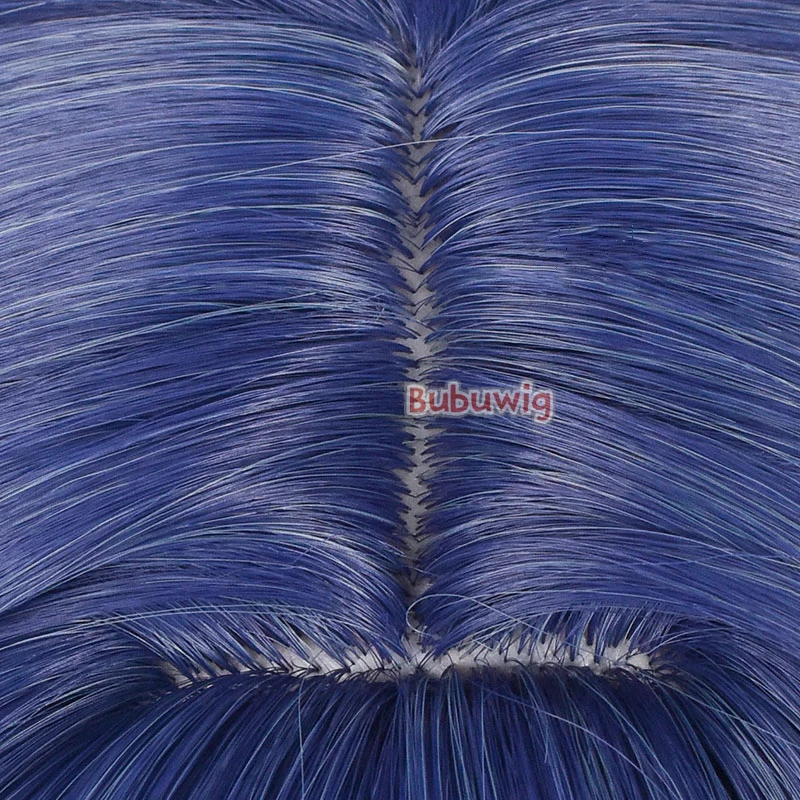 Bubuwig שיער סינתטי Kurokawa Akane Cosplay פאות אנימה אושי לא קו 34cm 70cm נשים ישר כחול שיפוע הפאה עמיד בפני חום - 2