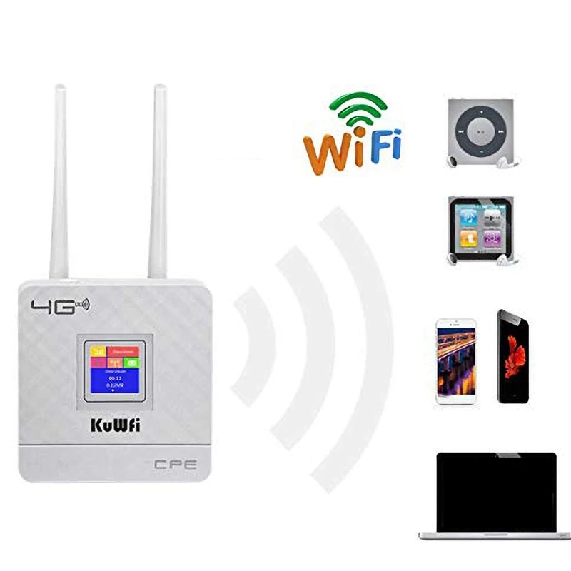 CPE903 4G הנתב האלחוטי עם חריץ ה-Sim מעקב ארגונית אלחוטית לקווית WIFI נייד עבור הבית/משרד(תקע האיחוד האירופי) - 2