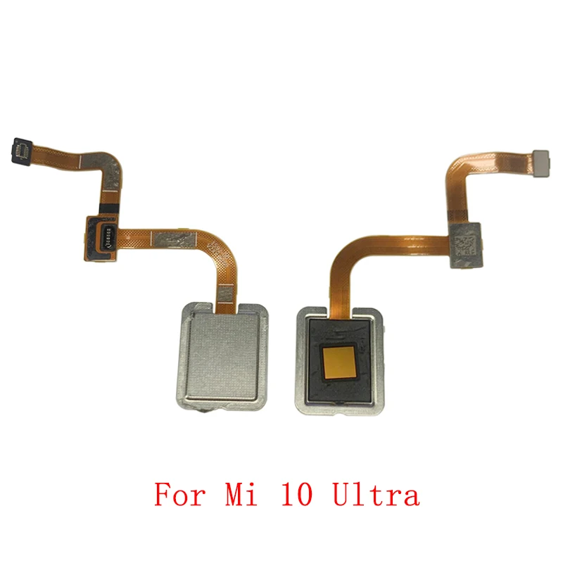 מקורי חיישן טביעות אצבע, סורק כפתור הבית להגמיש כבלים עבור Xiaomi Mi 10 11 אולטרה הערה 10 Pro חיישן מגע חלקי תיקון - 2
