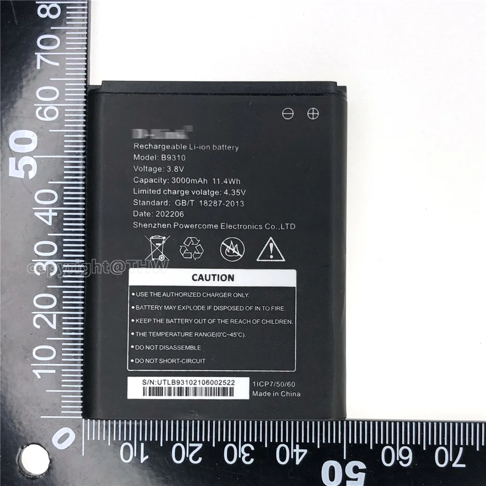 מקורי B9310 3.8 V 3000mAh סוללה נטענת עבור D-LINK B9310 11.4 מ 4G LTE נתב Wi-Fi Hotspot מודם החלפת סוללה - 2