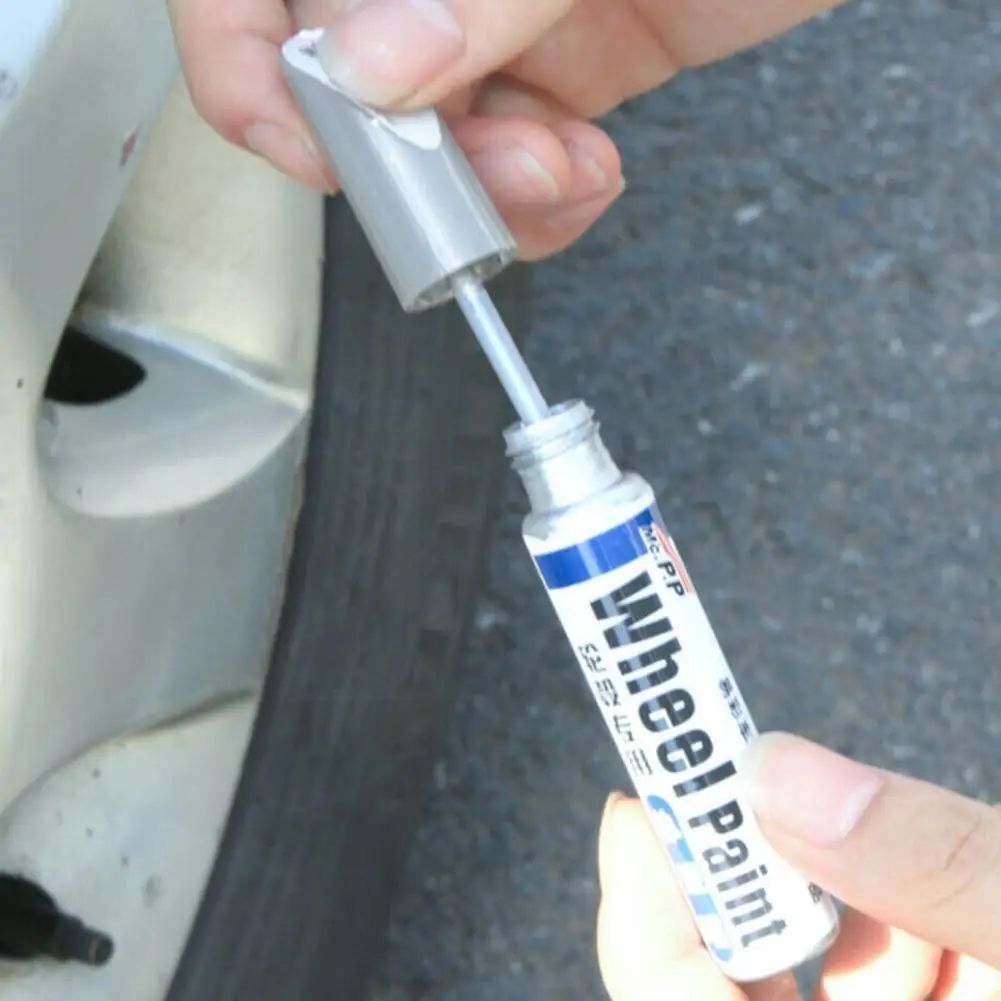 רכב אוטומטי שריטה מילוי תיקון לכסות עט עמיד למים תיקון גלגל לרענן עט צבע המכונית צבע סימון צמיגים שאינם רעילים Q1t9 - 2
