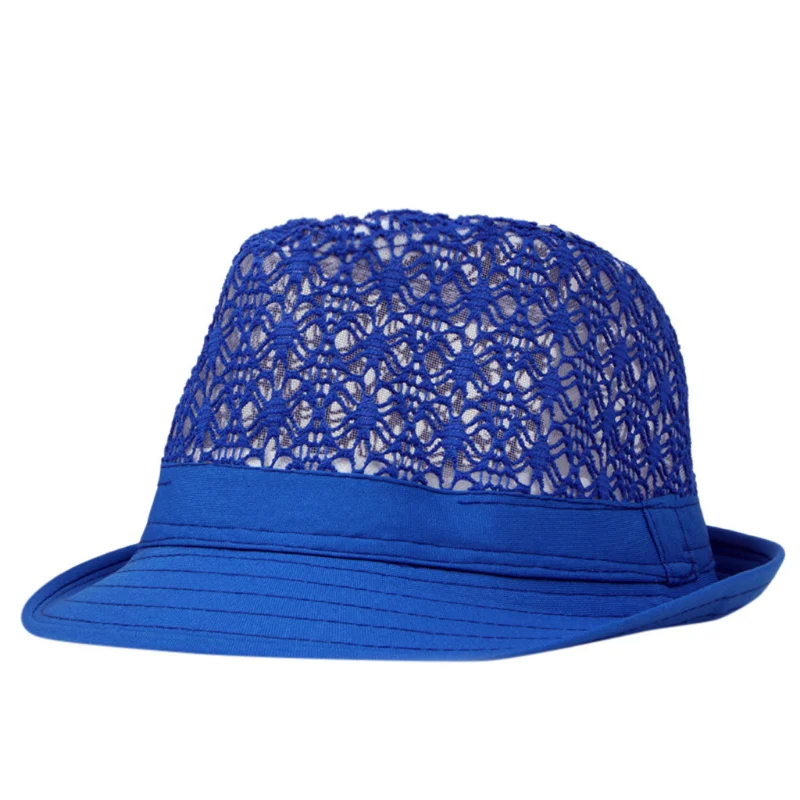 קיץ לנשימה חלול שמש כובע נשים חוף השמש כובעים קובני טרובי גברים כובעים צבע ממתקים למסיבה שמש כובע סומבררו - 2