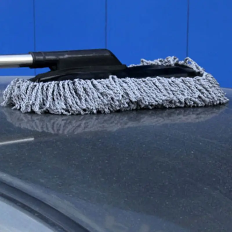 לשטוף את המכונית מברשת ניקוי אוטומטי מברשת שטיפת כלי ניקוי נשלפת ידית ארוכה - 2